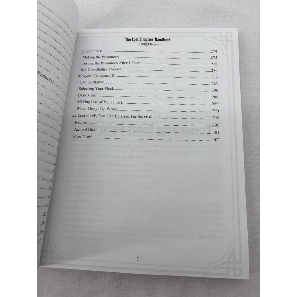 The Lost‎ Frontier Handbook Suzanne Sherman Out Of Print Survival Prepper RARE